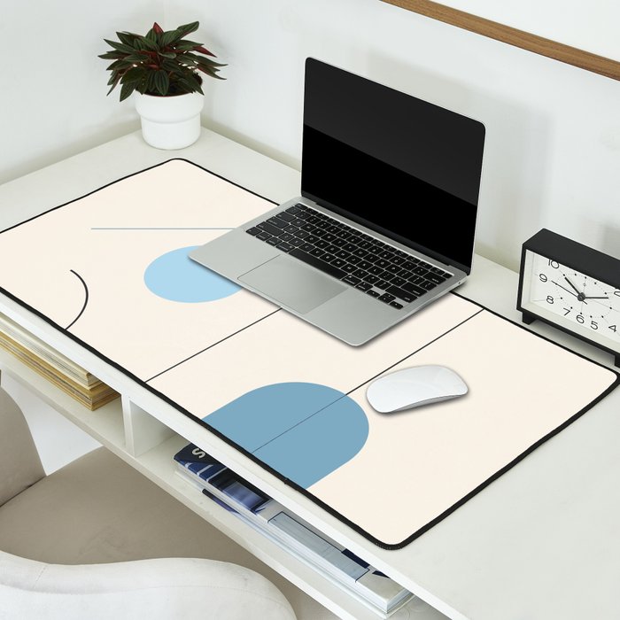 minimal geometric art 3 Desk Mat Gallery Image 2