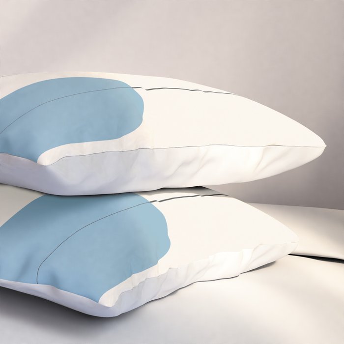 minimal geometric art 3 Pillow Sham Gallery Image 3