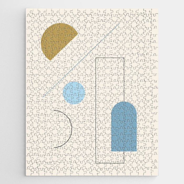 minimal geometric art 3 Jigsaw Puzzle Gallery Image 1