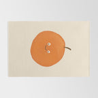 Kawaii Orange Rug Gallery Image 2