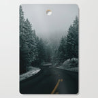 Winter Road Cutting Board Gallery Image 1