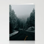Winter Road Stationery Card Gallery Image 2