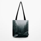 Winter Road Tote Bag Gallery Image 2