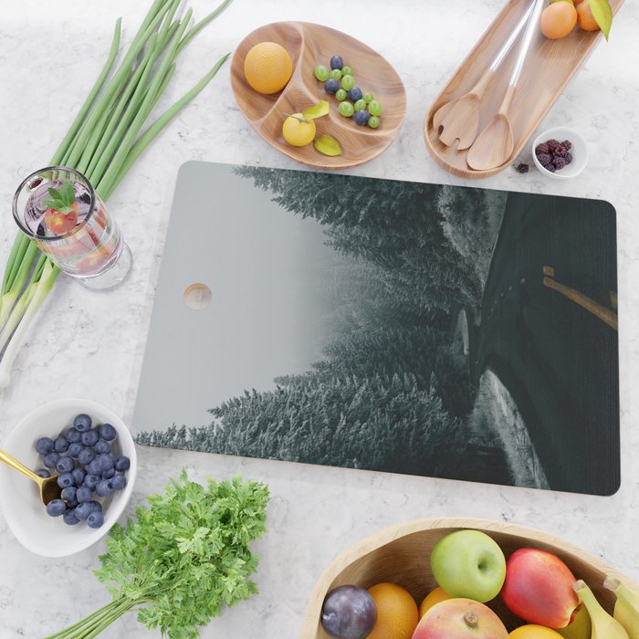 Winter Road Cutting Board Gallery Image 2