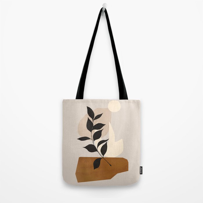 Abstract Art /Minimal Plant 114 Tote Bag Gallery Image 2