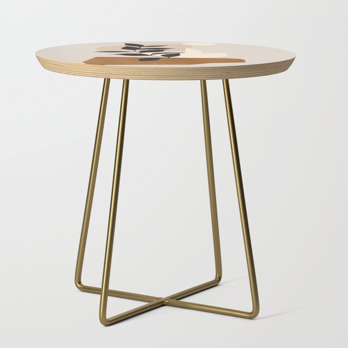 Abstract Art /Minimal Plant 114 Side Table Gallery Image 1