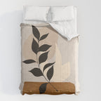 Abstract Art /Minimal Plant 114 Comforter Gallery Image 6