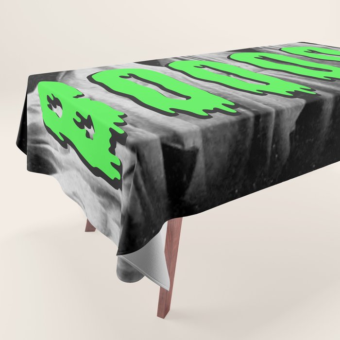 BOOOOOOOO Tablecloth Gallery Image 1