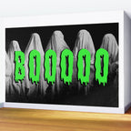 BOOOOOOOO Wall Mural Gallery Image 2