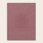 Lines (Plum) Notebook Gallery Image 4