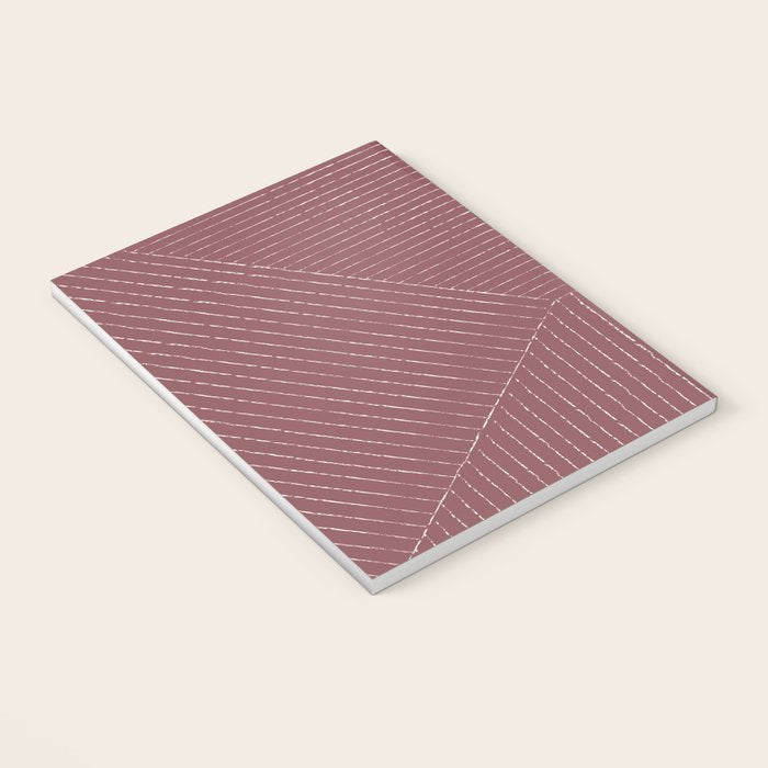 Lines (Plum) Notebook Gallery Image 3