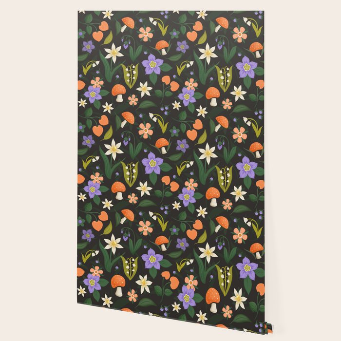 Woodland Wildflowers Wallpaper Gallery Image 2