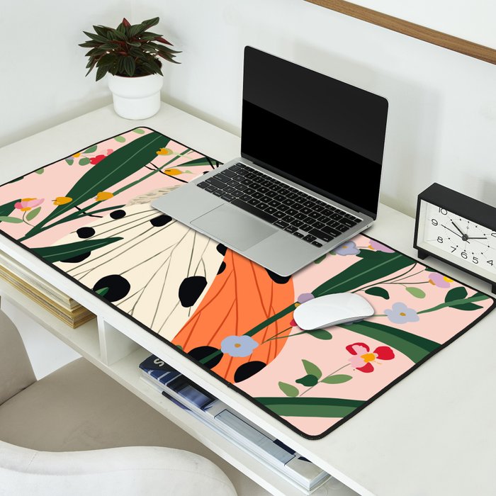 Hidden Butterfly  Desk Mat Gallery Image 2