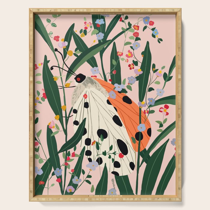 Hidden Butterfly  Serving Tray Gallery Image 1