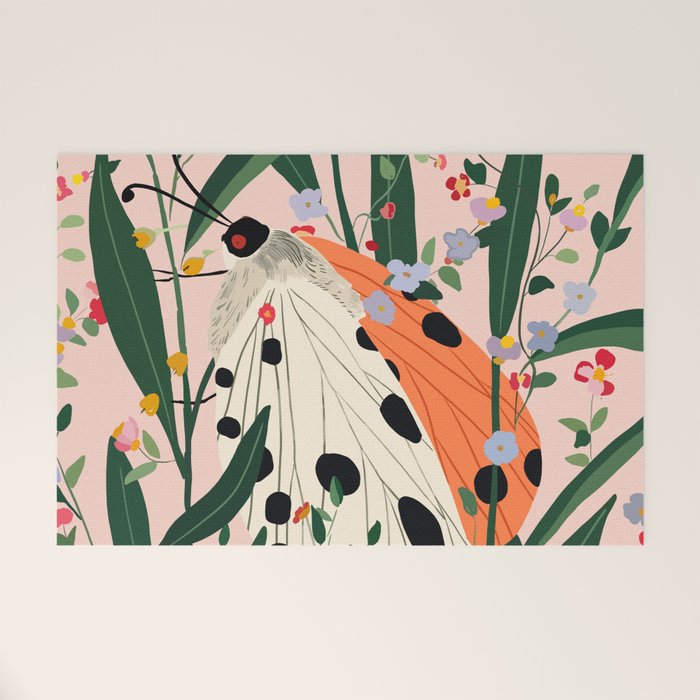 Hidden Butterfly  Welcome Mat Gallery Image 1