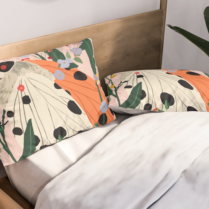 Hidden Butterfly  Pillow Sham Gallery Image 2