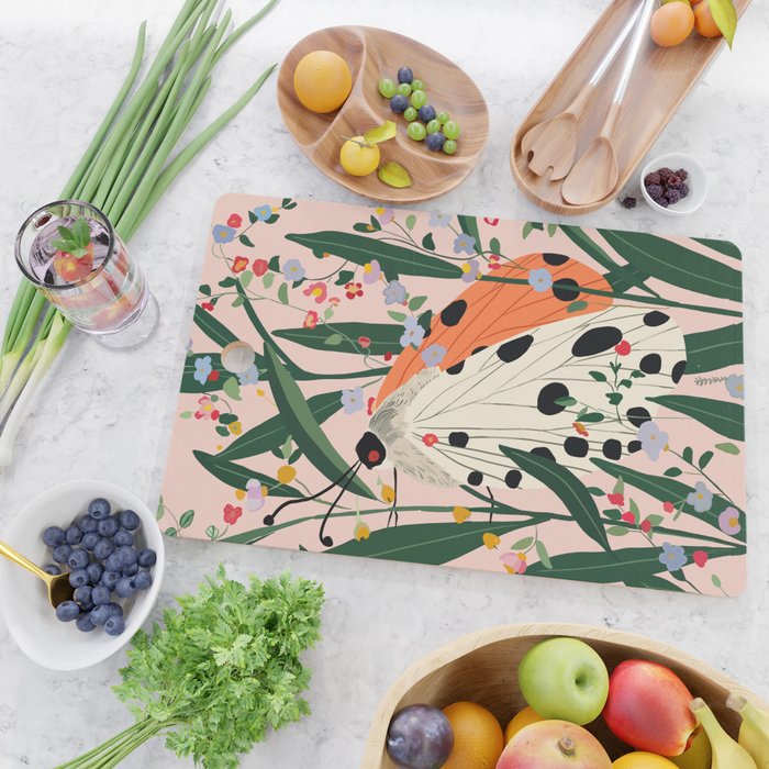 Hidden Butterfly  Cutting Board Gallery Image 2