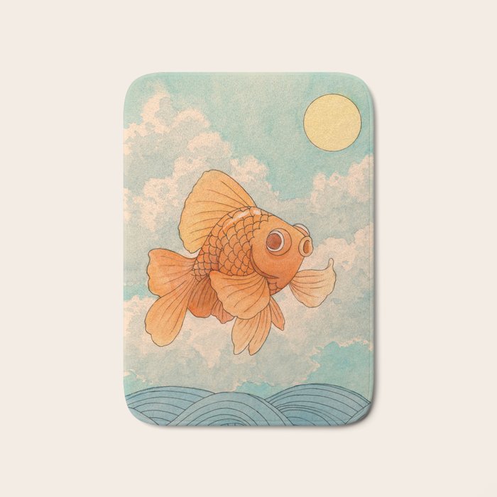 Watercolor #3 Bath Mat Gallery Image 1