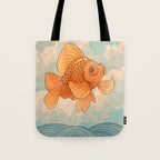 Watercolor #3 Tote Bag Gallery Image 1