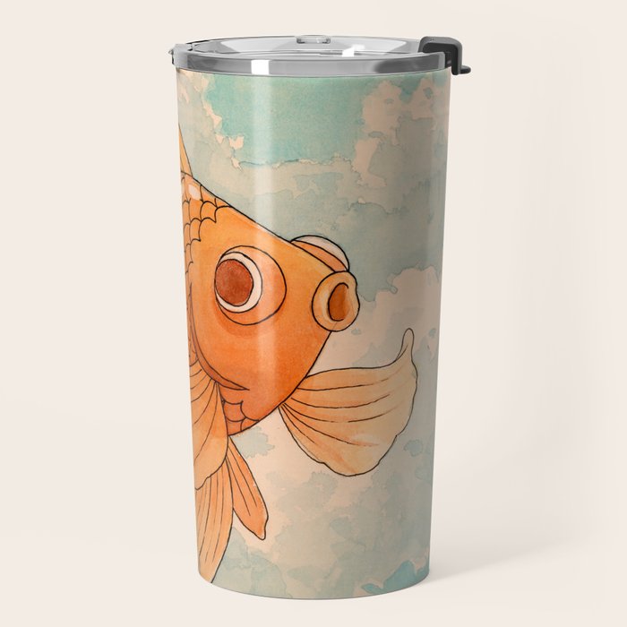 Watercolor #3 Travel Mug Gallery Image 2