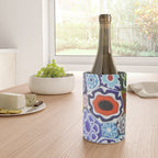 Millefiori Murano Italian Glass Print Wine Chiller Gallery Image 4