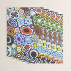 Millefiori Murano Italian Glass Print Wrapping Paper Gallery Image 3