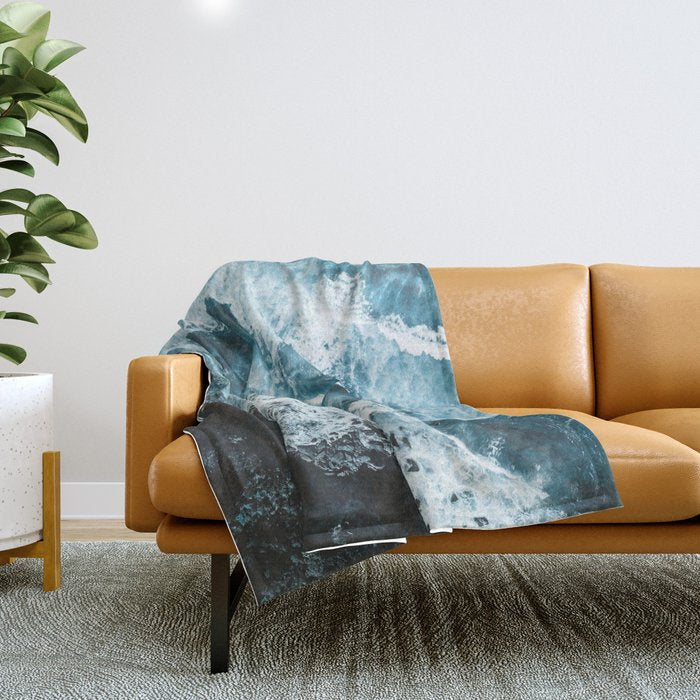 Ocean Throw Blanket Gallery Image 1