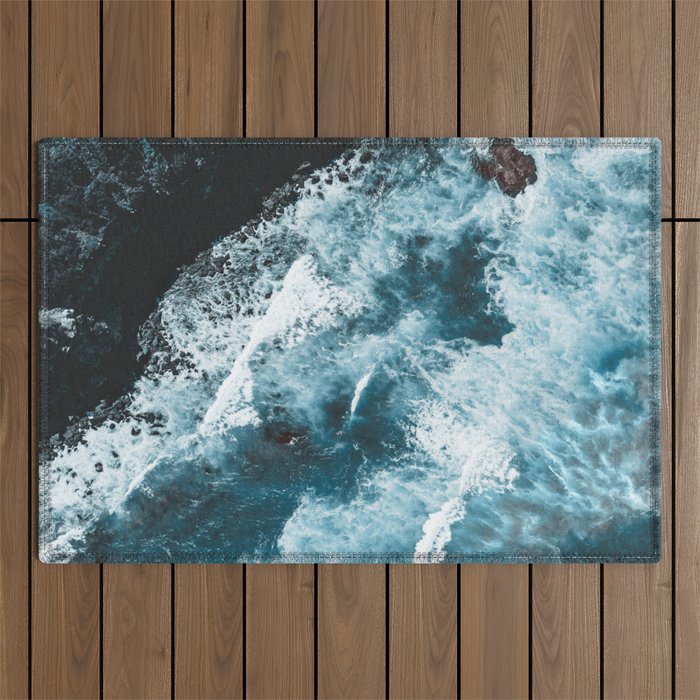 Ocean Outdoor Rug Gallery Image 1