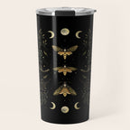 Death Head Moths Night Travel Mug Gallery Image 1