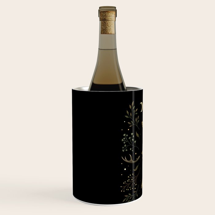 Death Head Moths Night Wine Chiller Gallery Image 2