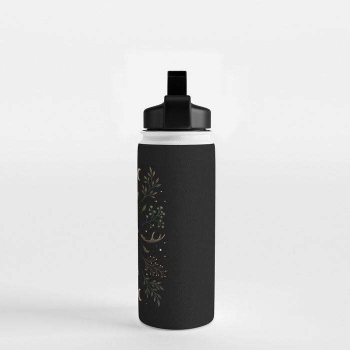 Death Head Moths Night Water Bottle Gallery Image 2