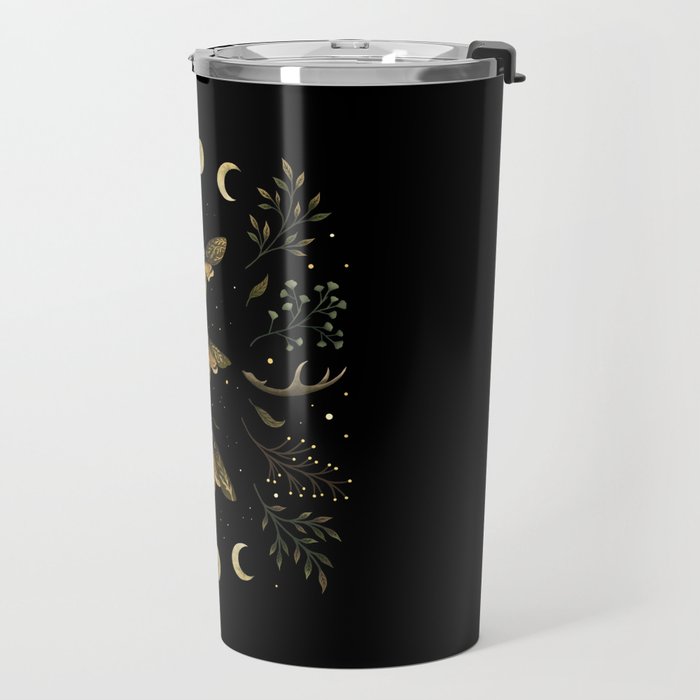 Death Head Moths Night Travel Mug Gallery Image 2