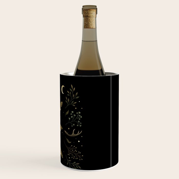 Death Head Moths Night Wine Chiller Gallery Image 3