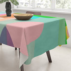 modern abstraction shapes Tablecloth Gallery Image 3
