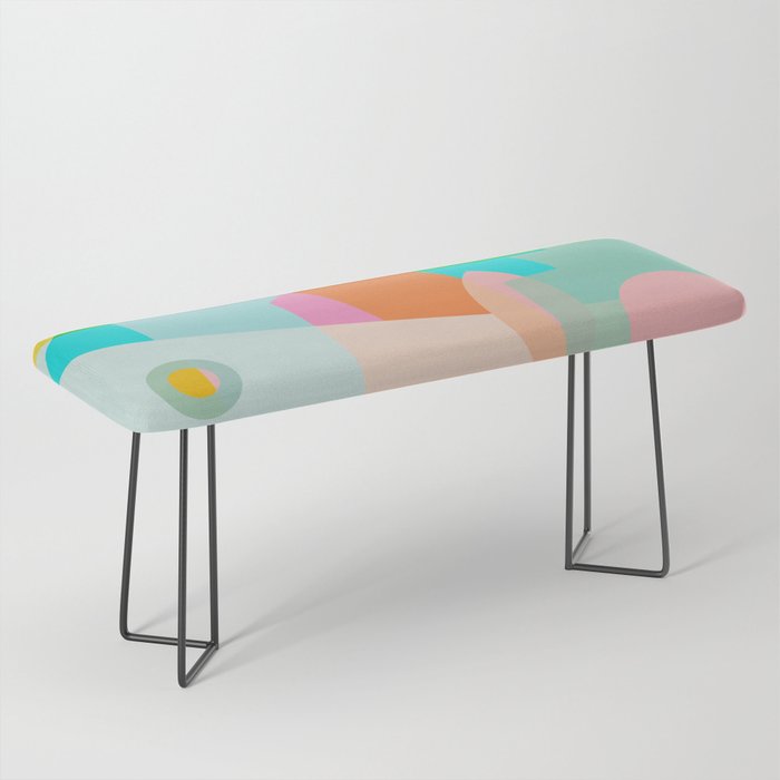 modern abstraction shapes Bench Gallery Image 1