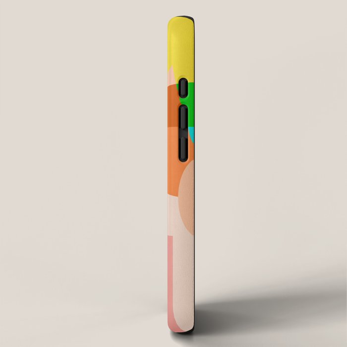 modern abstraction shapes iPhone Case Gallery Image 2