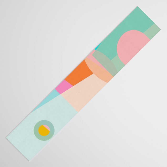 modern abstraction shapes Table Runner Gallery Image 3