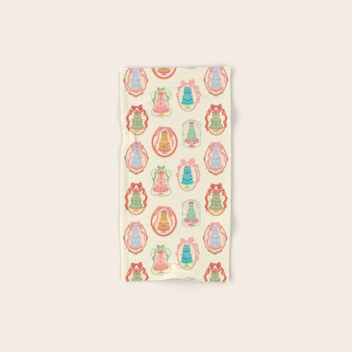 Rococo Cakes Bath Towel Gallery Image 1