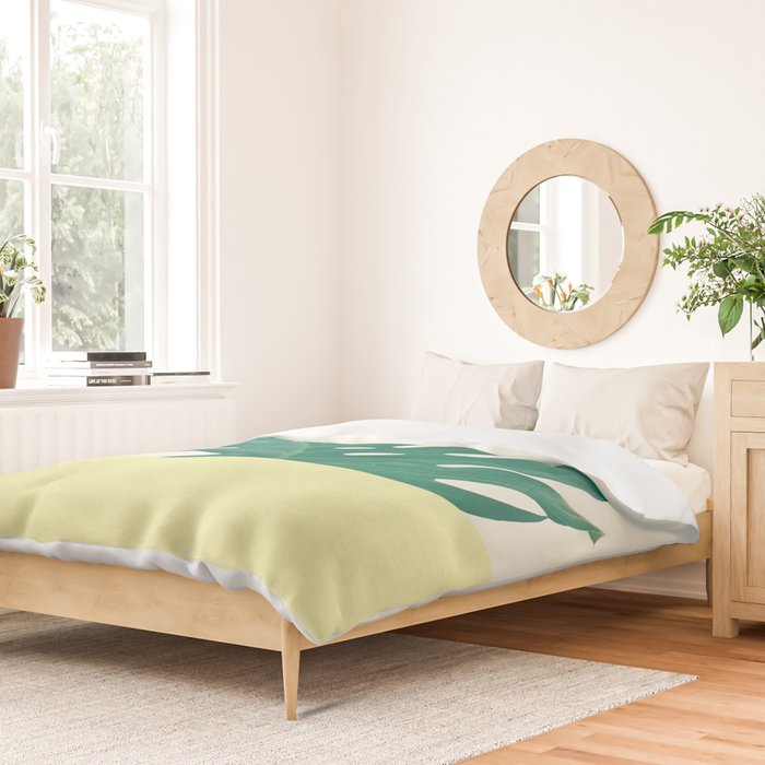 Monstera Dip II Duvet Cover Gallery Image 2