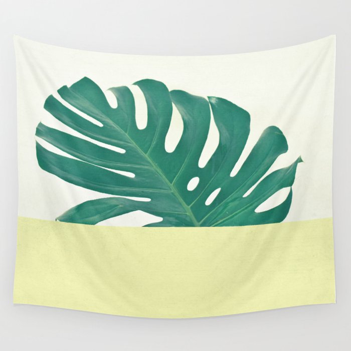 Monstera Dip II Wall Tapestry Gallery Image 4