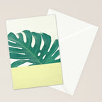 Monstera Dip II Stationery Card Gallery Image 2