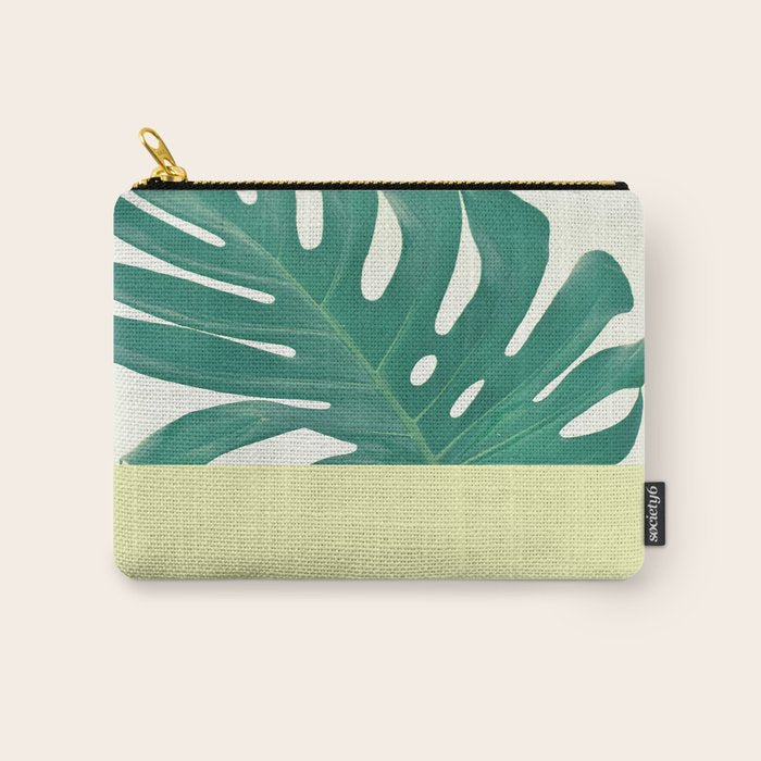 Monstera Dip II Carry All Pouch Gallery Image 1