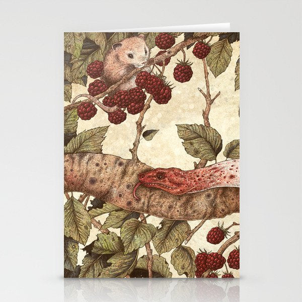 The Mouse and Snake Stationery Card Gallery Image 1