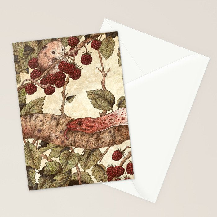 The Mouse and Snake Stationery Card Gallery Image 2
