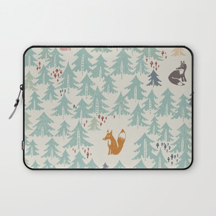 Black Forest Kids fox Laptop Sleeve Gallery Image 1