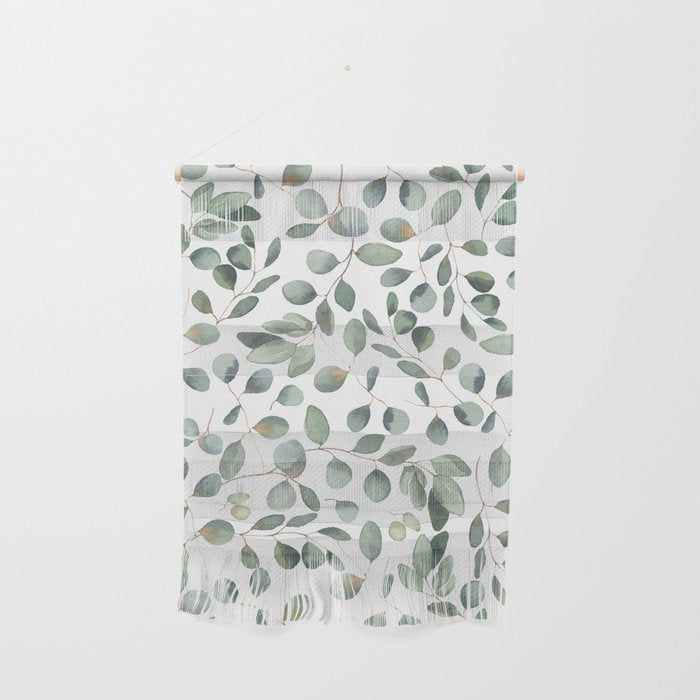 Eucalyptus Leaves Garden Wall Hanging Gallery Image 1