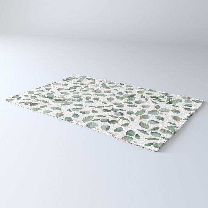 Eucalyptus Leaves Garden Rug Gallery Image 3