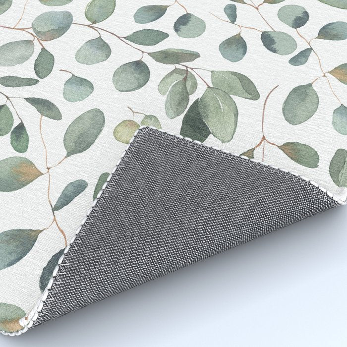 Eucalyptus Leaves Garden Rug Gallery Image 4