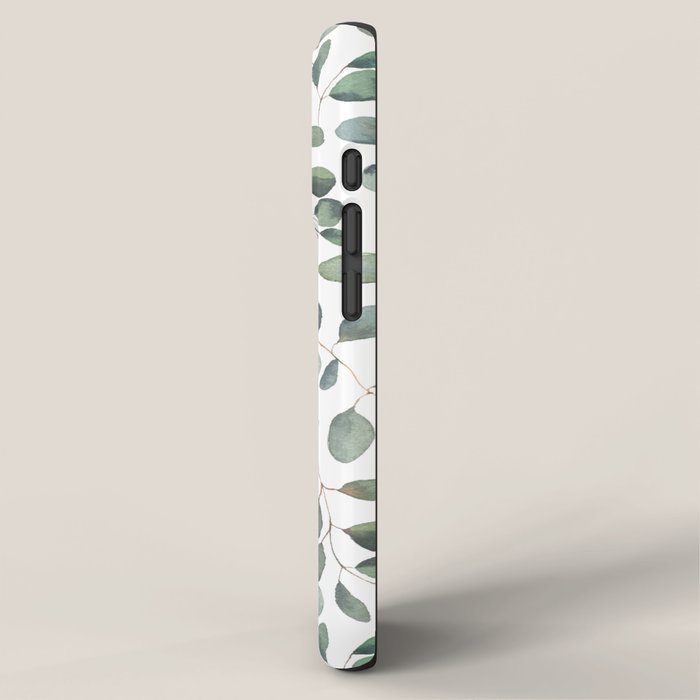 Eucalyptus Leaves Garden iPhone Case Gallery Image 2