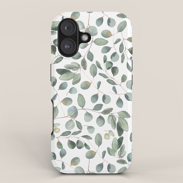Eucalyptus Leaves Garden iPhone Case Gallery Image 1